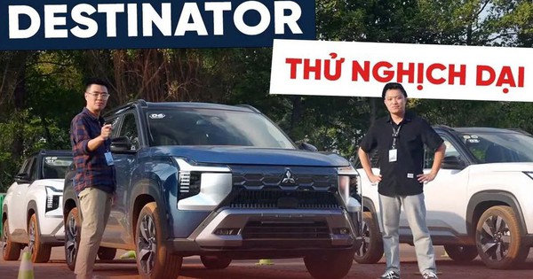 Cầm lái Mitsubishi Destinator: 6 bài sa hình ‘khét lẹt’ này biết luôn xe cầu trước 1.5L 7 chỗ thật sự sẽ thế nào!