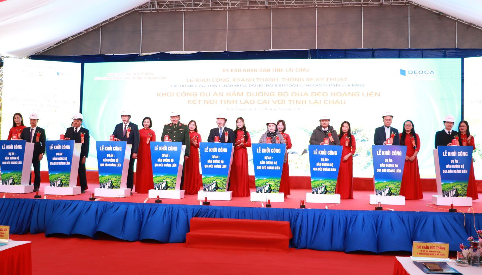 Hôm nay, hầm đường bộ qua đèo dài nhất Việt Nam, rút ngắn thời gian di chuyển từ 2 tiếng xuống 11 phút chính thức khởi công - Ảnh 1