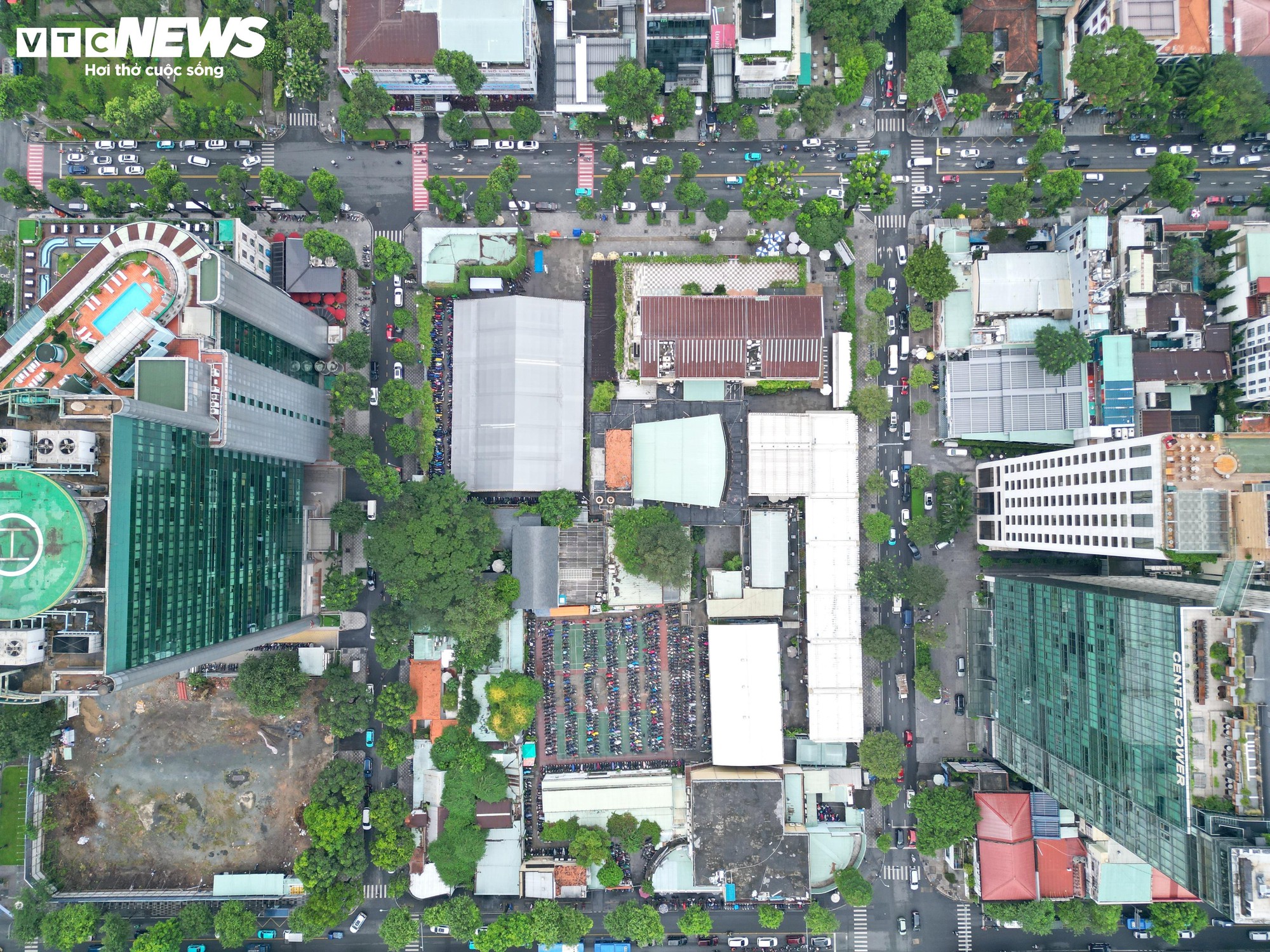 Cận cảnh vị trí xây dựng Nhà văn hóa Thanh niên 25 tầng giữa trung tâm TP.HCM - Ảnh 1