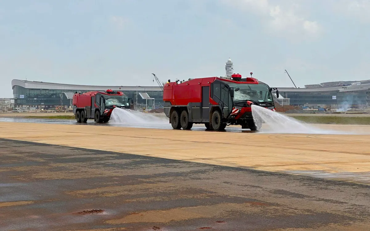 Sân bay Long Thành hoàn thiện đường băng, chuẩn bị bay kỹ thuật ngày 19/12 - Ảnh 1