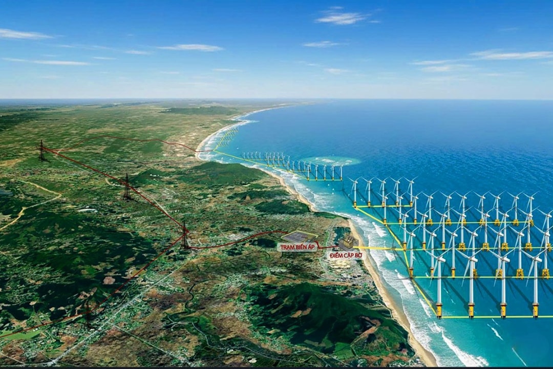 Cuộc đổ bộ của dòng tiền lớn vào năng lượng: Quỹ 1.000 tỷ USD Brookfield rót thẳng vào điện gió miền Trung, Vingroup khởi công cùng lúc 2 nhà máy - Ảnh 2