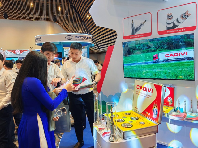 Cáp ngầm trung thế CADIVI gây ấn tượng tại Hội nghị điện lực 2025 - Ảnh 1