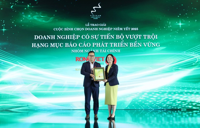 Chứng khoán Rồng Việt nhận cú đúp giải thưởng tại VLCA 2025 - Ảnh 1