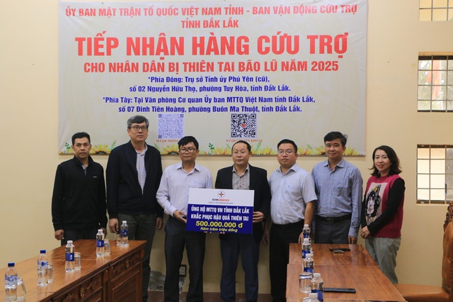 EVNGENCO3 hỗ trợ hơn 7 tỷ đồng cho miền Trung, Tây Nguyên sau bão lũ - Ảnh 4