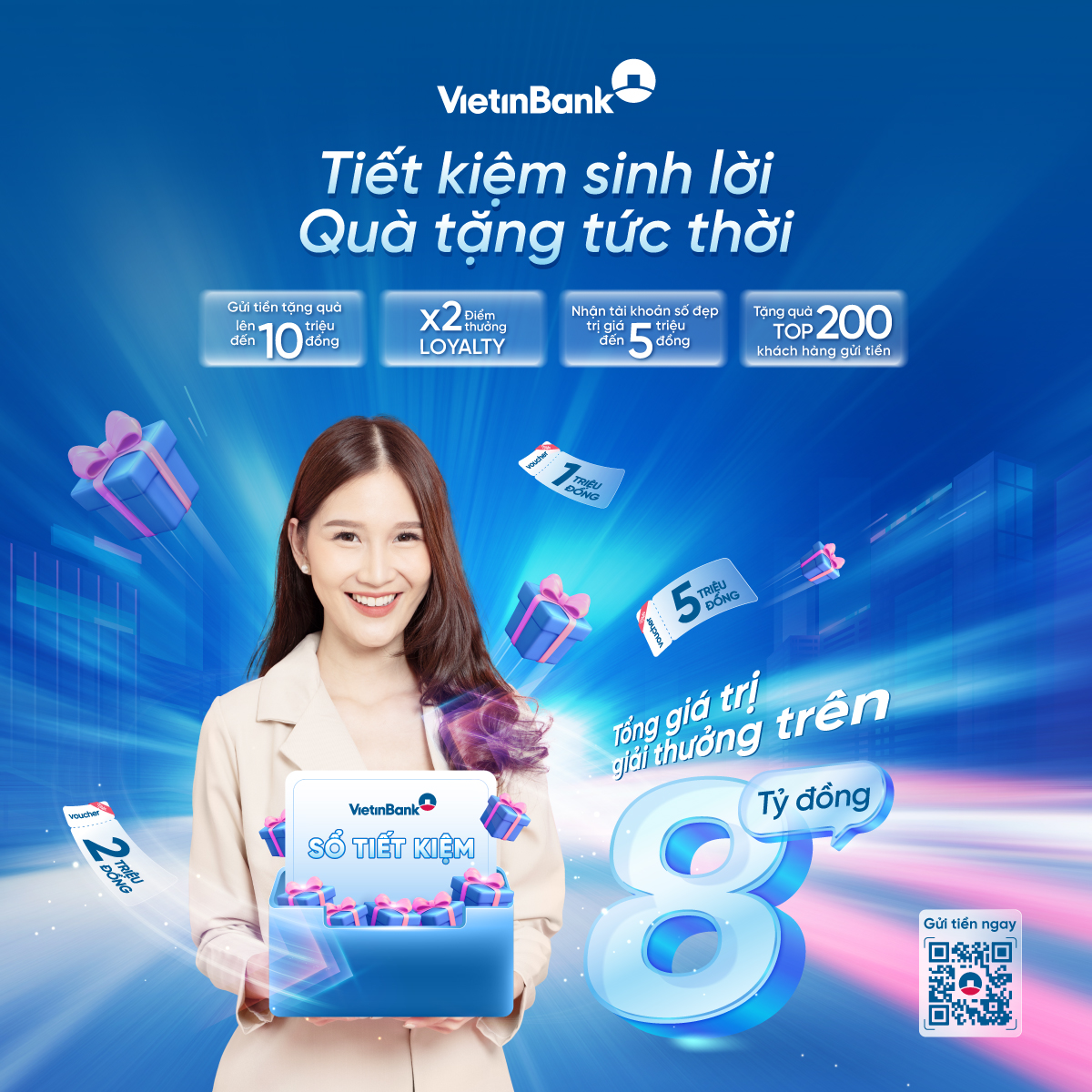VietinBank tặng thêm ưu đãi cho khách hàng gửi tiết kiệm cuối năm - Ảnh 1