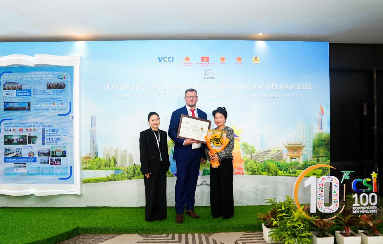 Home Credit lọt top 10 Doanh nghiệp Bền vững lĩnh vực Thương mại - Dịch vụ - Ảnh 1