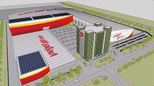 Vietjet cất nóc hangar chuẩn quốc tế, khai trương chuyến bay tới Cảng Hàng không quốc tế Long Thành - Ảnh 2