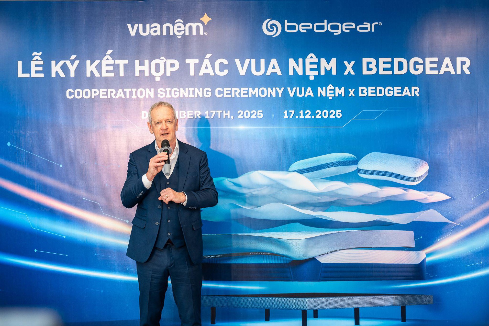 Vua Nệm x Bedgear: Mở rộng chuẩn trải nghiệm giấc ngủ hiệu năng cao - Ảnh 1