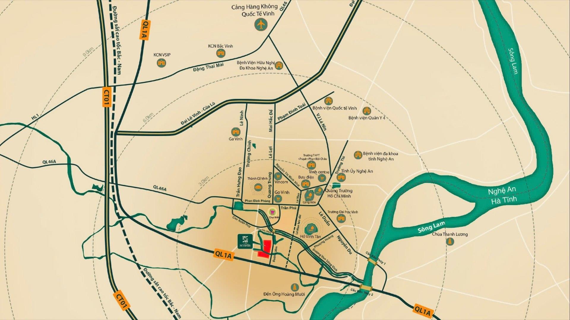 The Sensia kiến tạo vị thế đô thị trung tâm mới thành Vinh - Ảnh 1