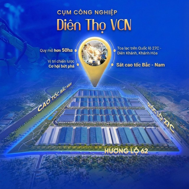 Thuê kho bãi Khánh Hòa: Cơ hội tối ưu chuỗi cung ứng tại Cụm công nghiệp Diên Thọ VCN - Ảnh 2