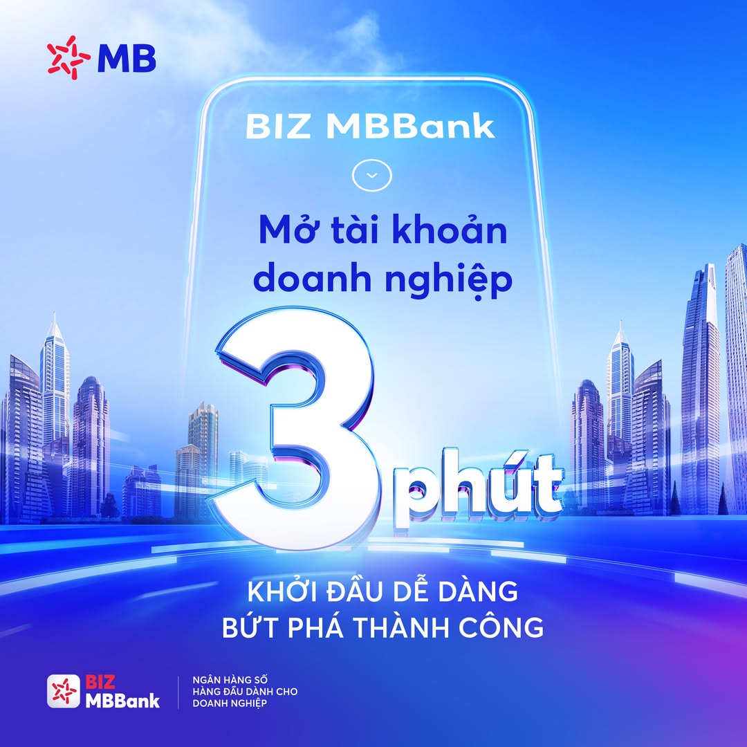 BIZ MBBank: 3 phút sở hữu tài khoản trực tuyến, doanh nghiệp không cần đến ngân hàng - Ảnh 2
