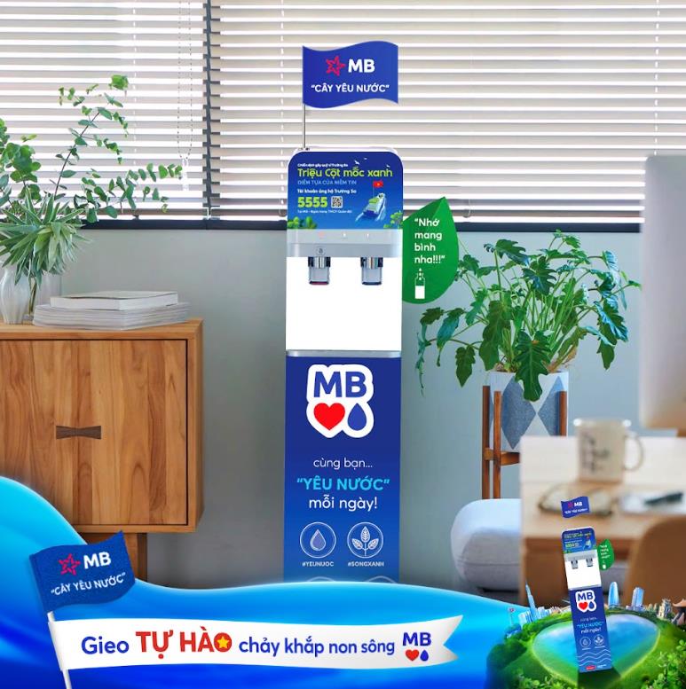 “Cây Yêu Nước” MB phủ xanh các chi nhánh MB: Gieo tự hào chảy khắp non sông - Ảnh 2