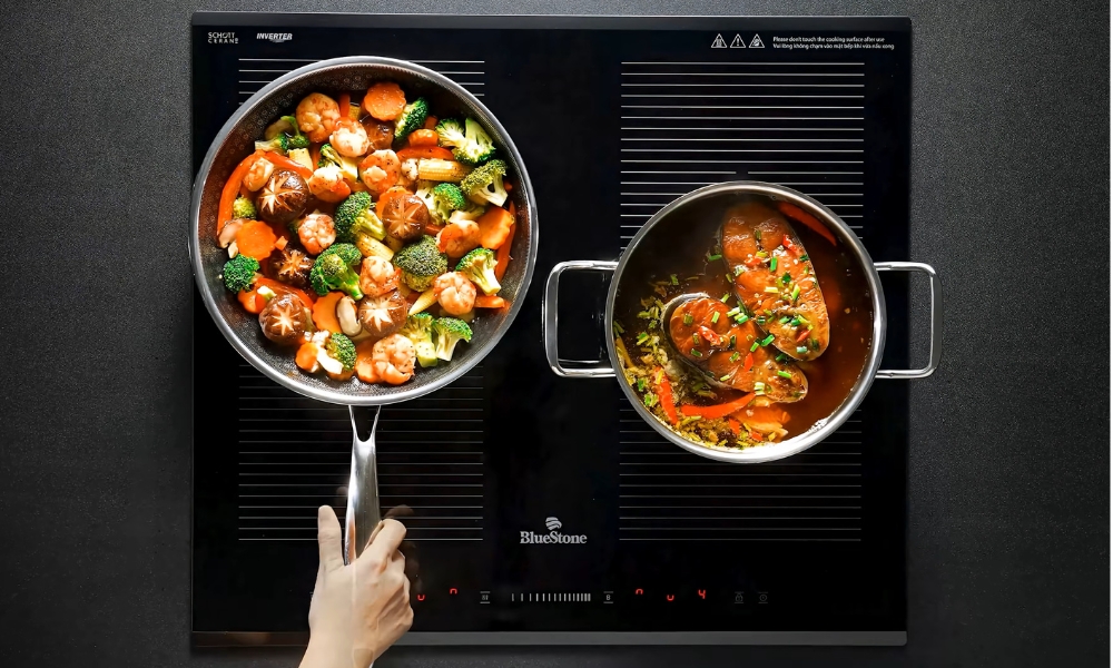 Bếp từ BlueStone tiết kiệm điện thế nào? Phân tích công nghệ Inverter & IGBT - Ảnh 2