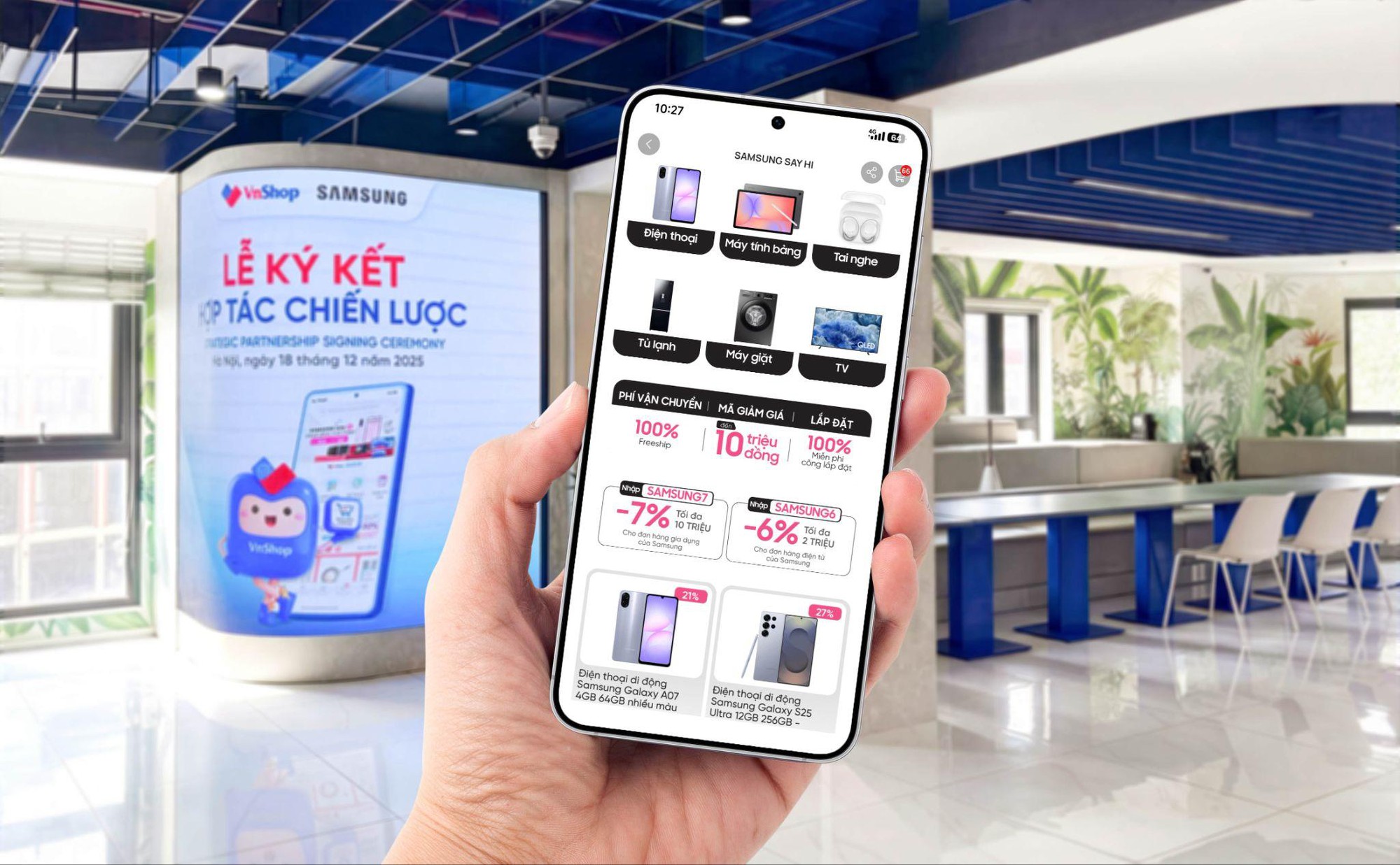 Samsung chính thức đưa sản phẩm lên VnShop thông qua hợp tác chiến lược - Ảnh 2