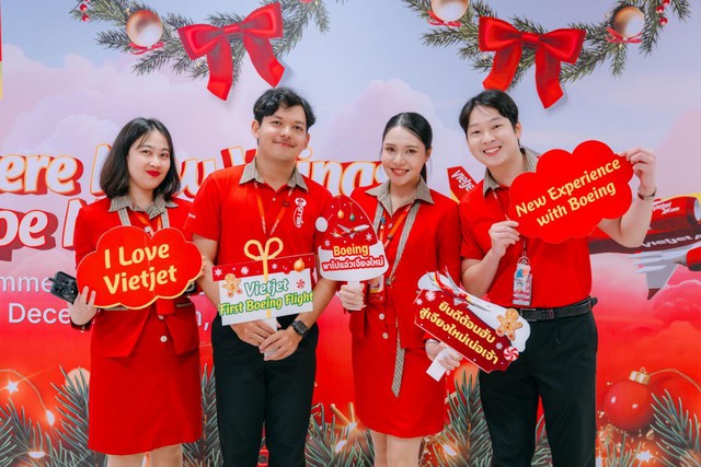Vietjet đưa tàu bay Boeing 737-8 vào khai thác thương mại, thúc đẩy chiến lược tăng trưởng tại Thái Lan - Ảnh 3
