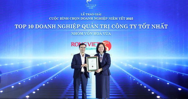 Chứng khoán Rồng Việt nhận cú đúp giải thưởng tại VLCA 2025