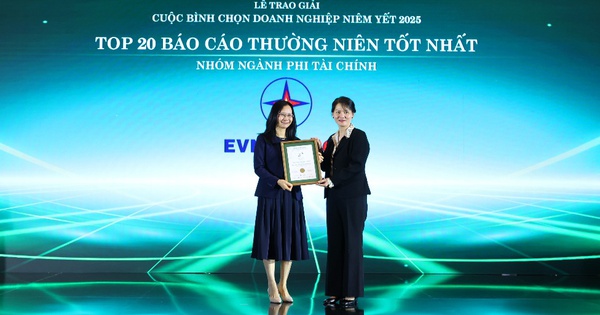 EVNGENCO3 đạt giải Top 20 báo cáo thường niên tốt nhất nhóm phi tài chính năm 2025