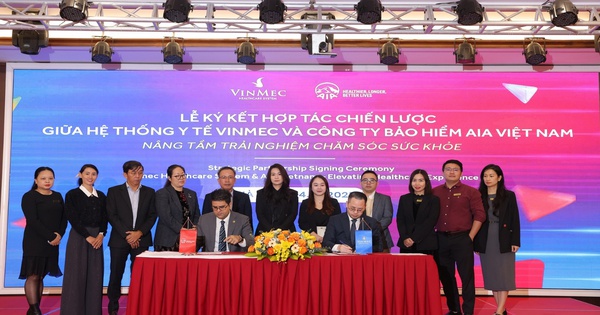 AIA Việt Nam bắt tay Vinmec mở rộng hệ sinh thái chăm sóc sức khỏe cao cấp