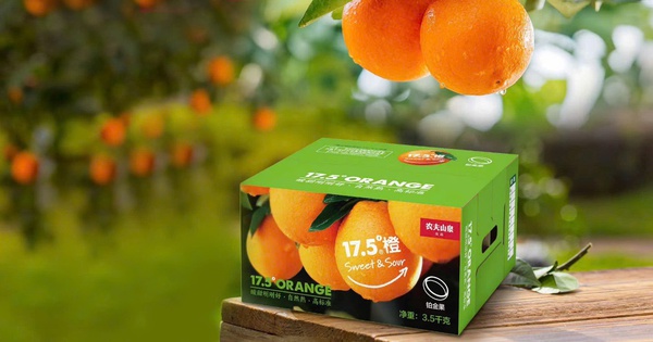 Cam 17.5° Nongfu Spring nổi tiếng tại Trung Quốc sắp về Việt Nam