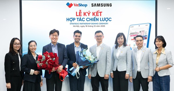 Samsung chính thức đưa sản phẩm lên VnShop thông qua hợp tác chiến lược