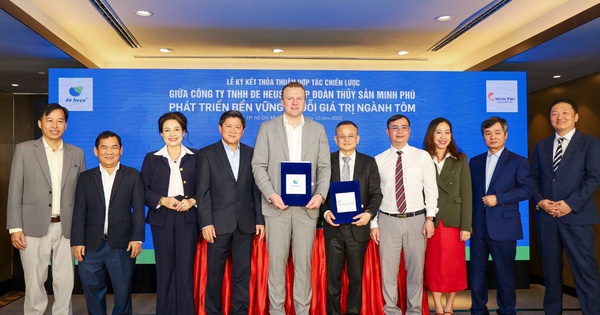 De Heus và Minh Phú phát triển bền vững chuỗi giá trị ngành tôm Việt Nam