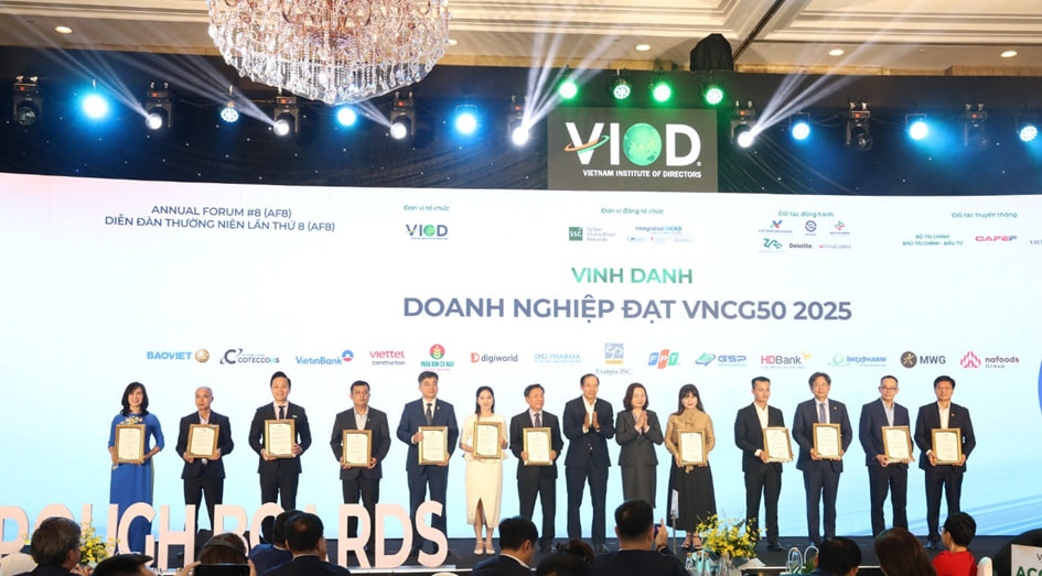 Hai giải thưởng uy tín ghi nhận nỗ lực minh bạch trong hoạt động quản trị của VietinBank - Ảnh 3