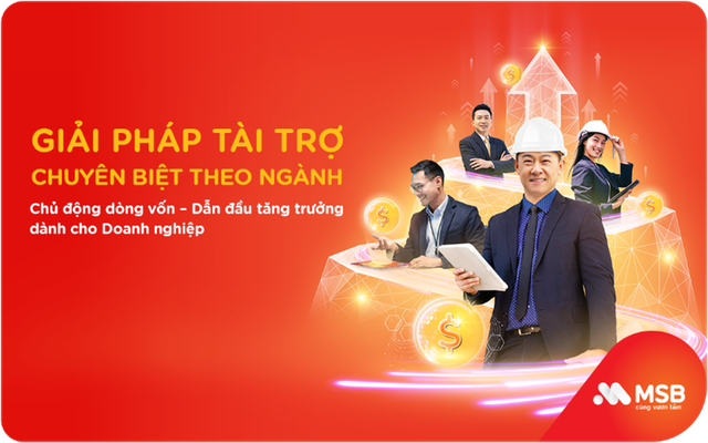 MSB hỗ trợ đến 200 tỷ đồng cho doanh nghiệp các ngành trọng điểm - Ảnh 1