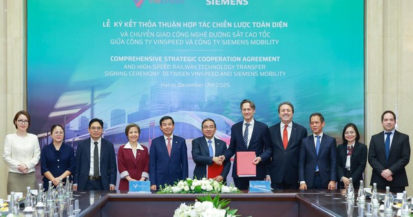 Siemens Mobility - “Gã khổng lồ” vừa ký thỏa thuận hợp tác chiến lược với VinSpeed “khủng” cỡ nào?