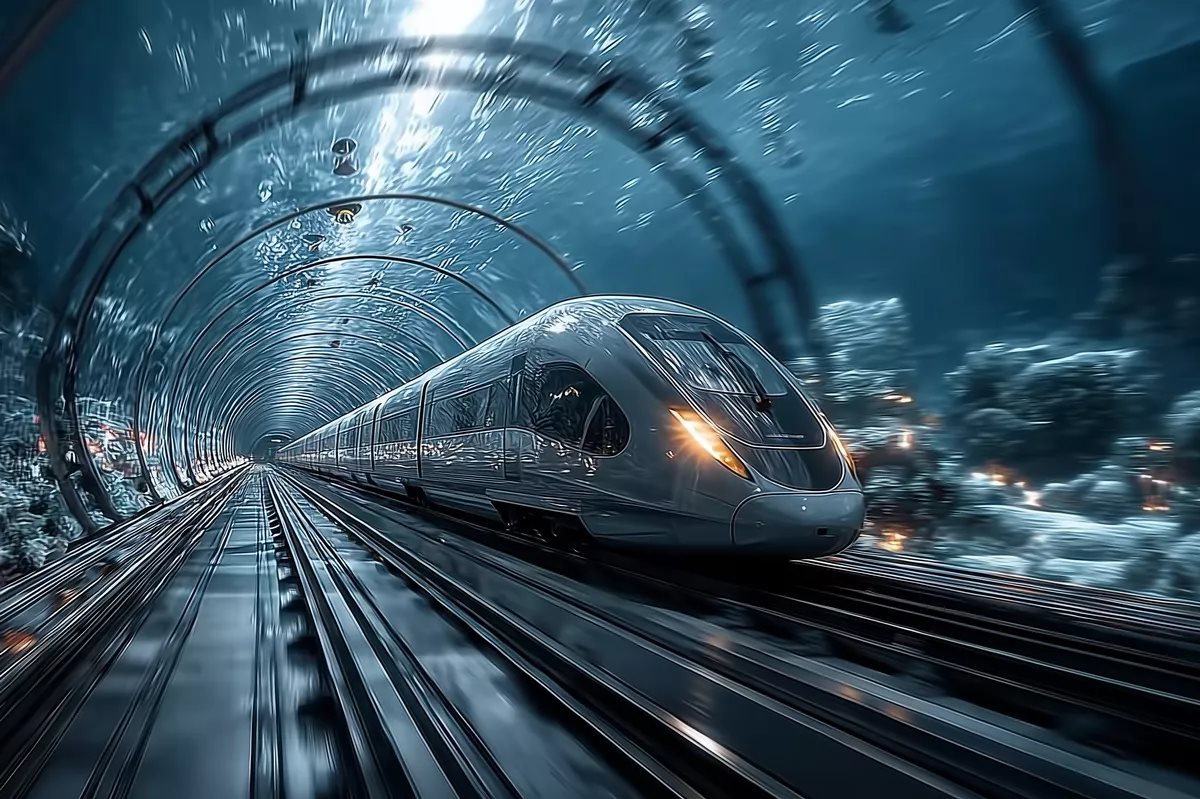 Chưa từng có trên thế giới: Trung Quốc đào đường hầm dưới đáy biển dài nhất hành tinh, rút ngắn khoảng cách giữa 2 thành phố từ 6 giờ di chuyển còn 40 phút - Ảnh 1