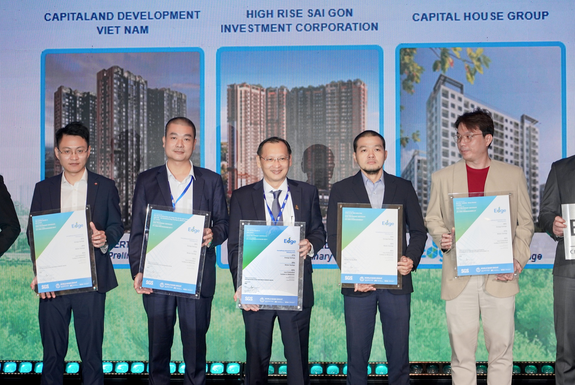 Chứng chỉ công trình xanh EDGE: Cú hích mới cho Sai Gon High Rise và The Aspira - Ảnh 1