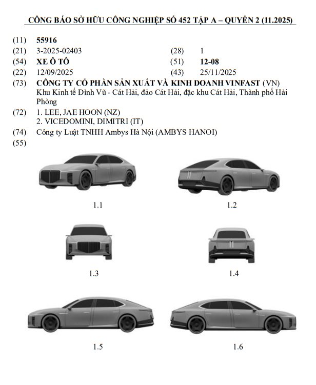 3 mẫu xe mới đăng ký của VinFast gây bão mạng, liệu có phải Lux SA và Lux A được 'hồi sinh'? - Ảnh 3