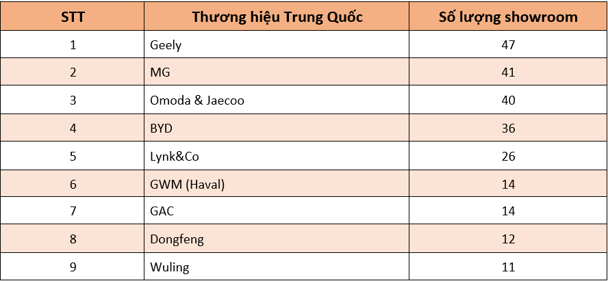 Cuộc đua mở đại lý của các hãng xe Trung Quốc ở Việt Nam - Ảnh 2