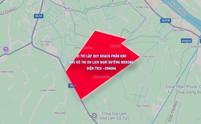 Đại dự án 3.000 ha, tổng vốn đầu tư 6,2 tỷ USD lớn nhất miền Tây chính thức khởi động, Vingroup đề xuất nghiên cứu quy hoạch - Ảnh 1