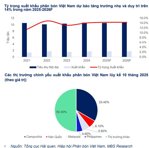 CTCK điểm tên doanh nghiệp phân bón tiềm năng 2026, kỳ vọng tăng trưởng 2 chữ số - Ảnh 2