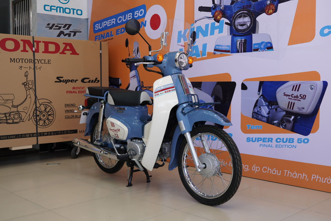 Bản độ ‘nhẹ’ Honda Super Cub 50 Final Edition giá trên 100 triệu đồng - Ảnh 2
