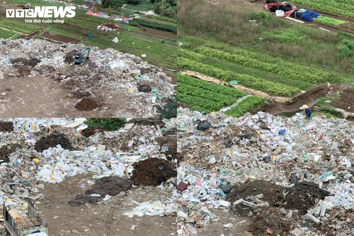 Hà Nội: Dân ngán ngẩm đường Tam Trinh làm 10 năm chưa xong, nay lại thêm bãi rác khổng lồ - Ảnh 2