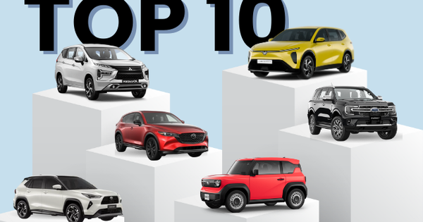 Top 10 ô tô bán chạy nhất tháng 11/2025: mẫu MPV điện đầu tiên của tỷ phú Phạm Nhật Vượng lập kỷ lục vô tiền khoáng hậu