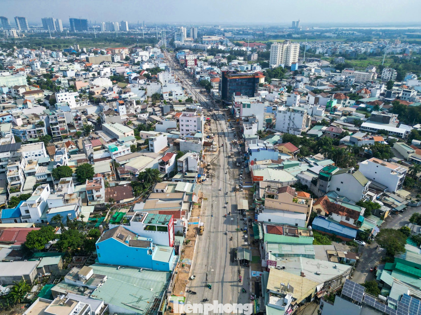 Toàn cảnh công trình mở rộng đường hơn 2.000 tỷ ở cửa ngõ phía Đông TPHCM - Ảnh 1