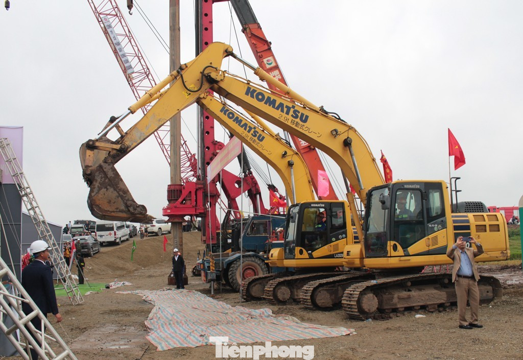 Nhiều dự án giao thông tại tỉnh Hưng Yên thiếu vật liệu đắp nền - Ảnh 1