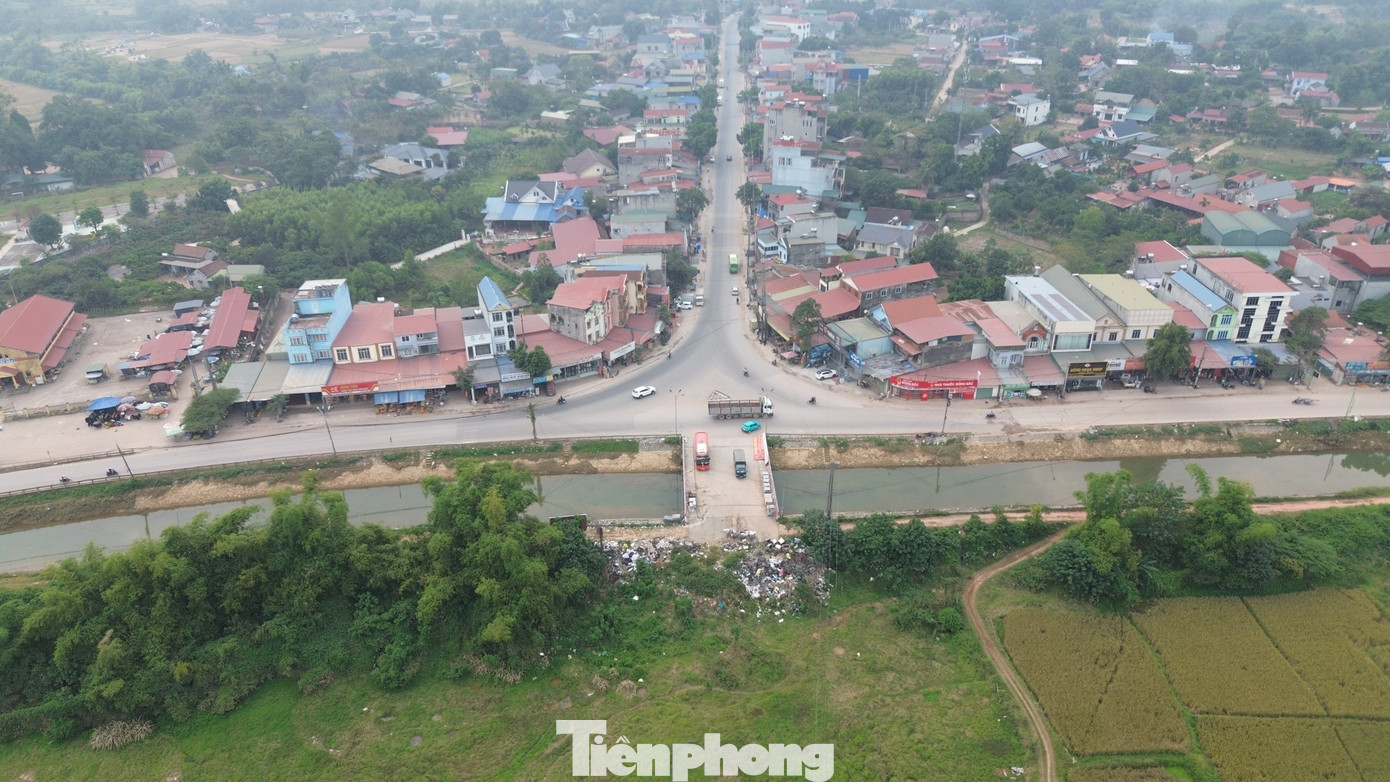 Cận cảnh tuyến đường 'cụt' 220 tỷ kết nối với... đồng ruộng ở Thái Nguyên - Ảnh 6