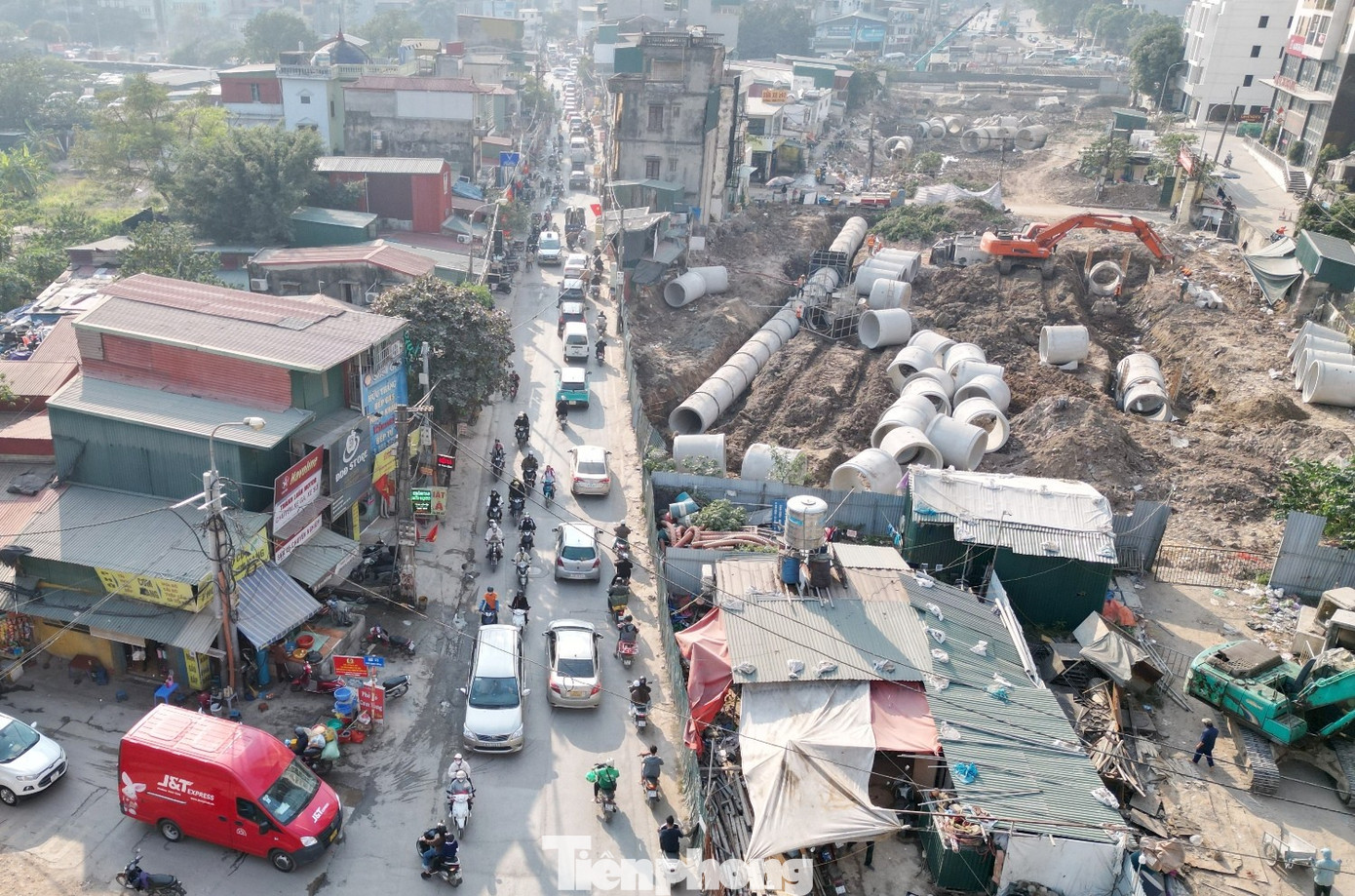 Mặt bằng bị tái lấn chiếm, Vành đai 2,5 thêm nguy cơ chậm tiến độ - Ảnh 2