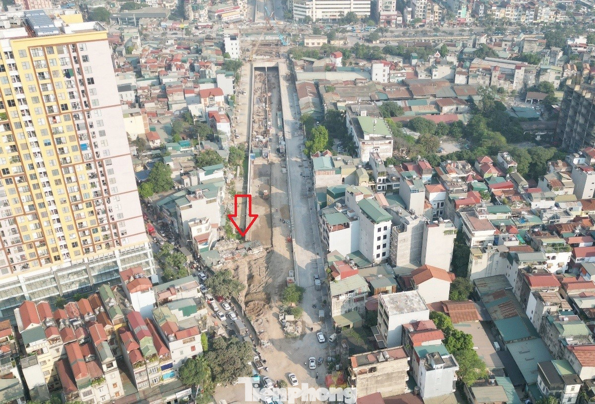 Ngôi nhà cuối cùng được giải tỏa, gỡ 'nút thắt' cho hầm chui Giải Phóng - Kim Đồng - Ảnh 3