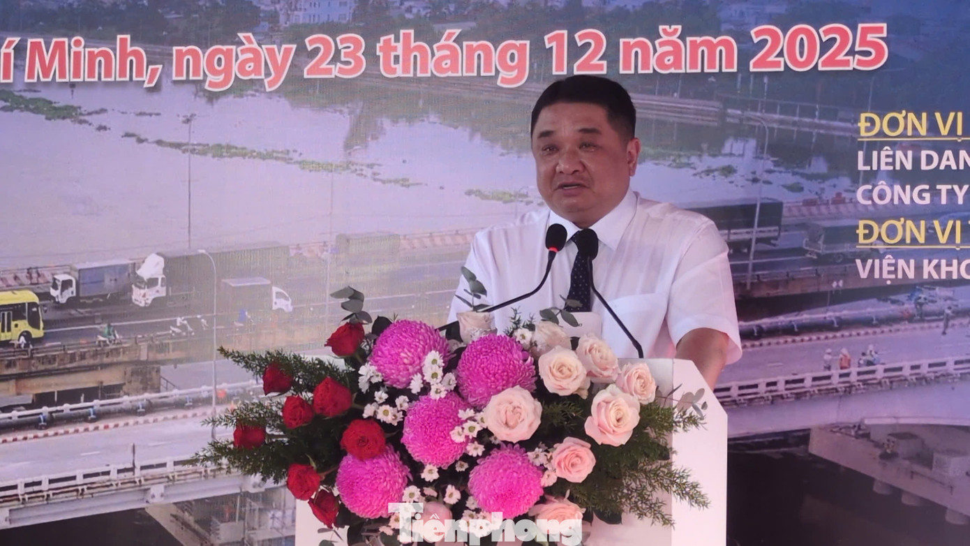 Diện mạo cầu Bình Phước 1 sau khi hoàn thành nâng tĩnh không - Ảnh 7