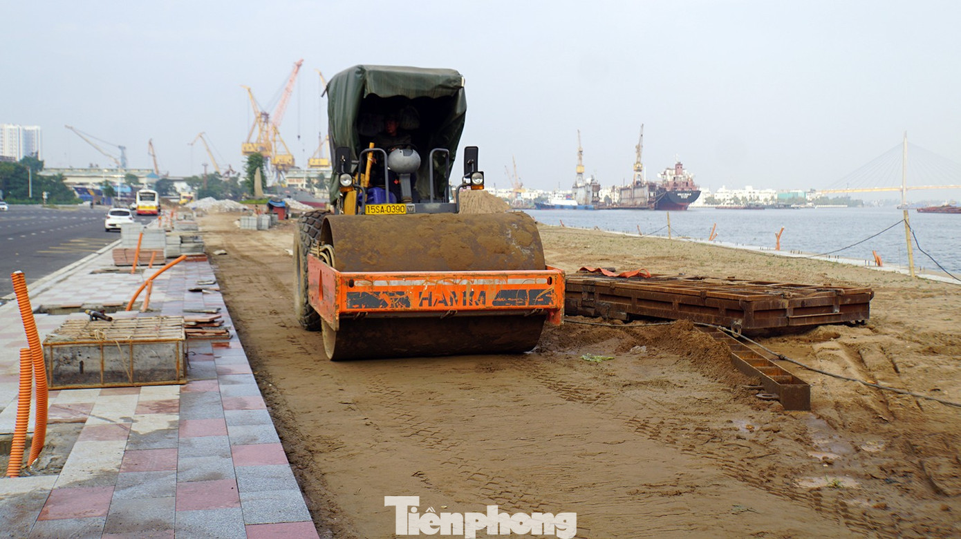 Lãnh đạo TP Hải Phòng ra 'tối hậu thư', gấp rút thi công dự án cải tạo bờ sông Tam Bạc - Ảnh 3