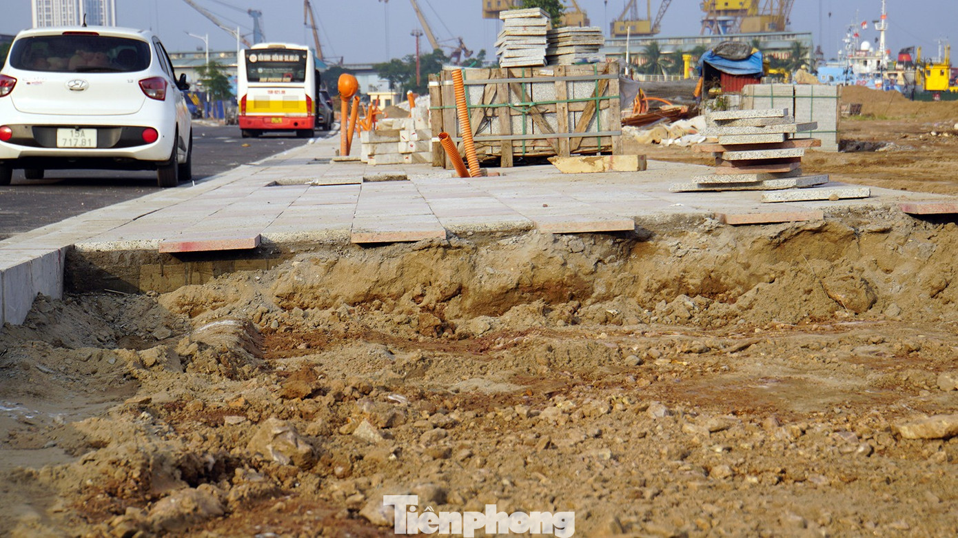 Lãnh đạo TP Hải Phòng ra 'tối hậu thư', gấp rút thi công dự án cải tạo bờ sông Tam Bạc - Ảnh 16