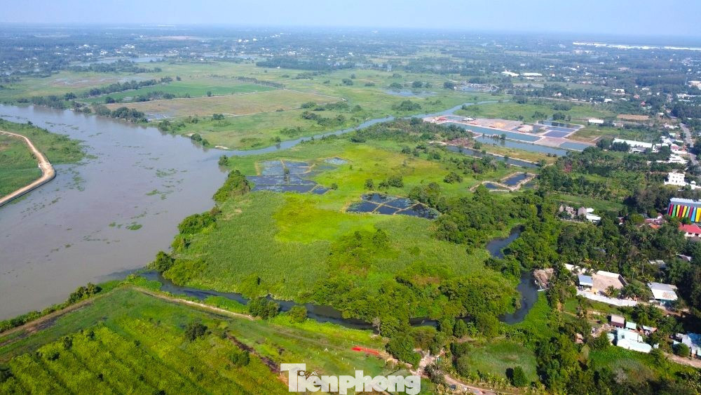 Nhìn từ trên cao khu vực sẽ có bến cảng, khu đô thị ven sông phía Bắc TPHCM - Ảnh 6