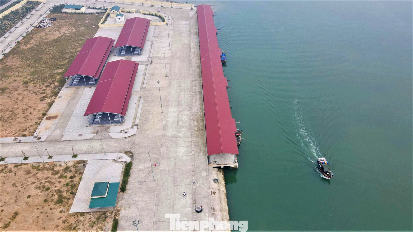 Cận cảnh cảng cá 280 tỷ đồng vừa đưa vào khai thác tại Hà Tĩnh - Ảnh 3