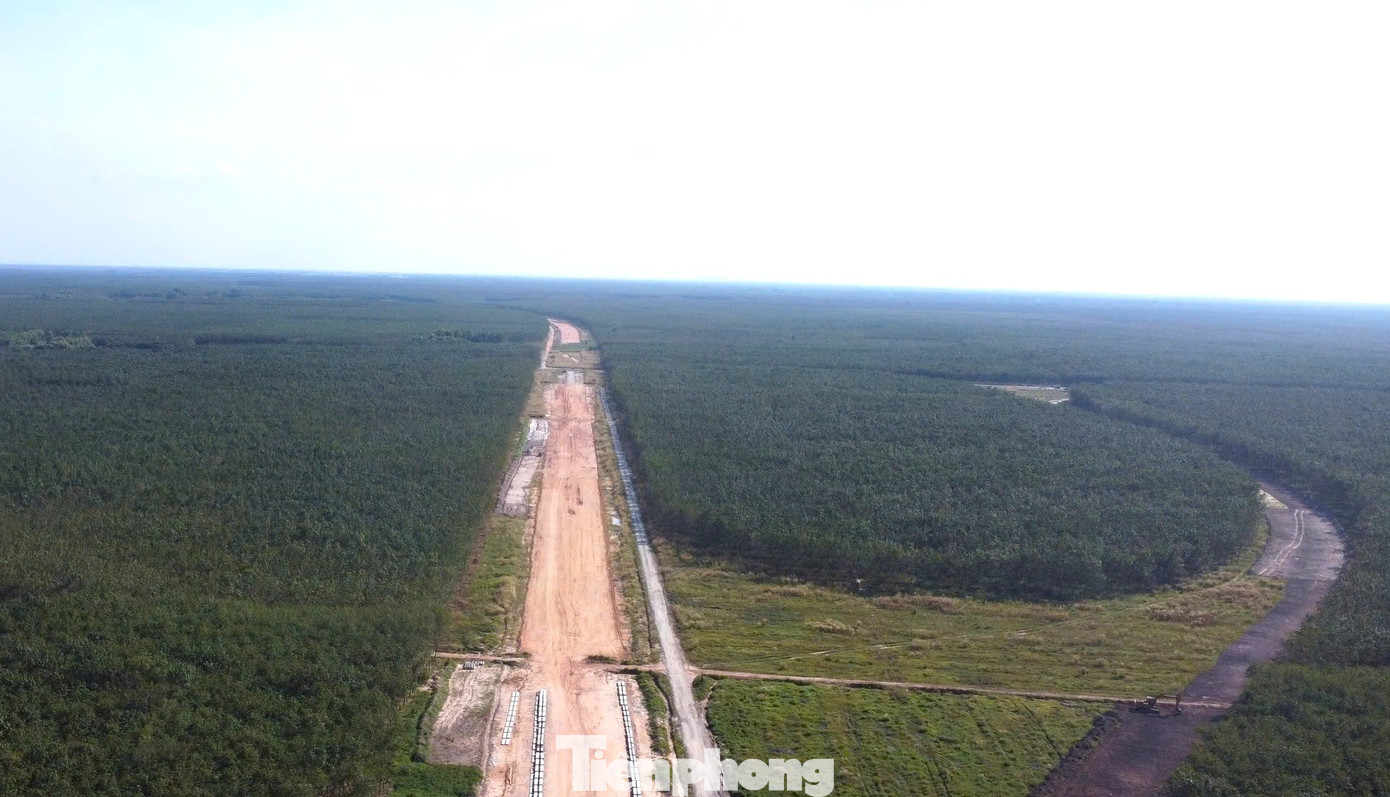 Hình hài đường cao tốc TPHCM đi Tây Nguyên sau gần 1 năm khởi công - Ảnh 7