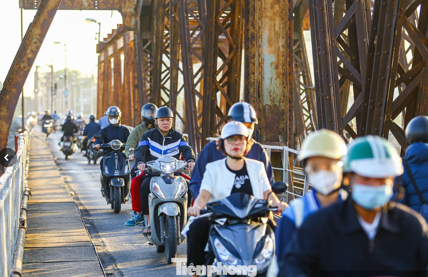Hình ảnh công trường cầu Long Biên trong đợt đại tu quy mô nhất lịch sử - Ảnh 4