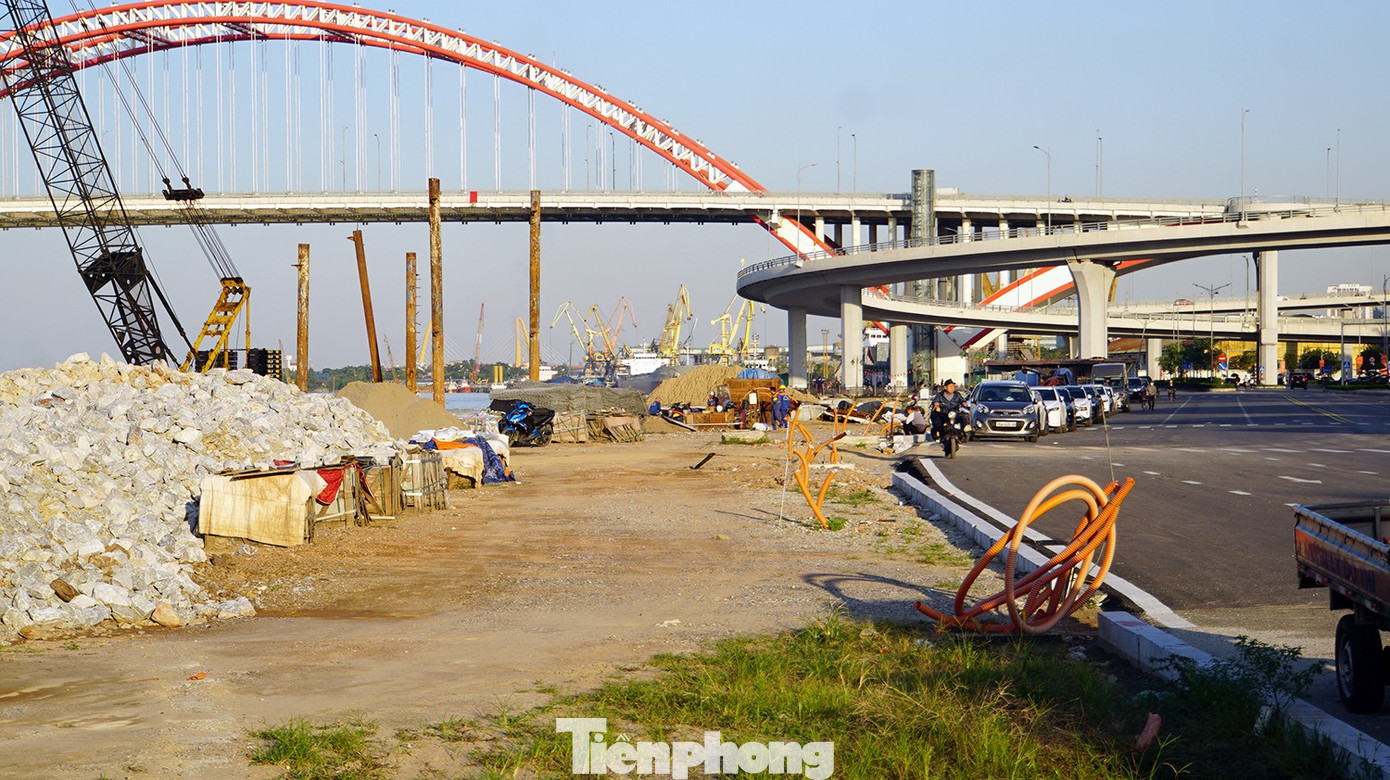 Lãnh đạo TP Hải Phòng ra 'tối hậu thư', gấp rút thi công dự án cải tạo bờ sông Tam Bạc - Ảnh 5